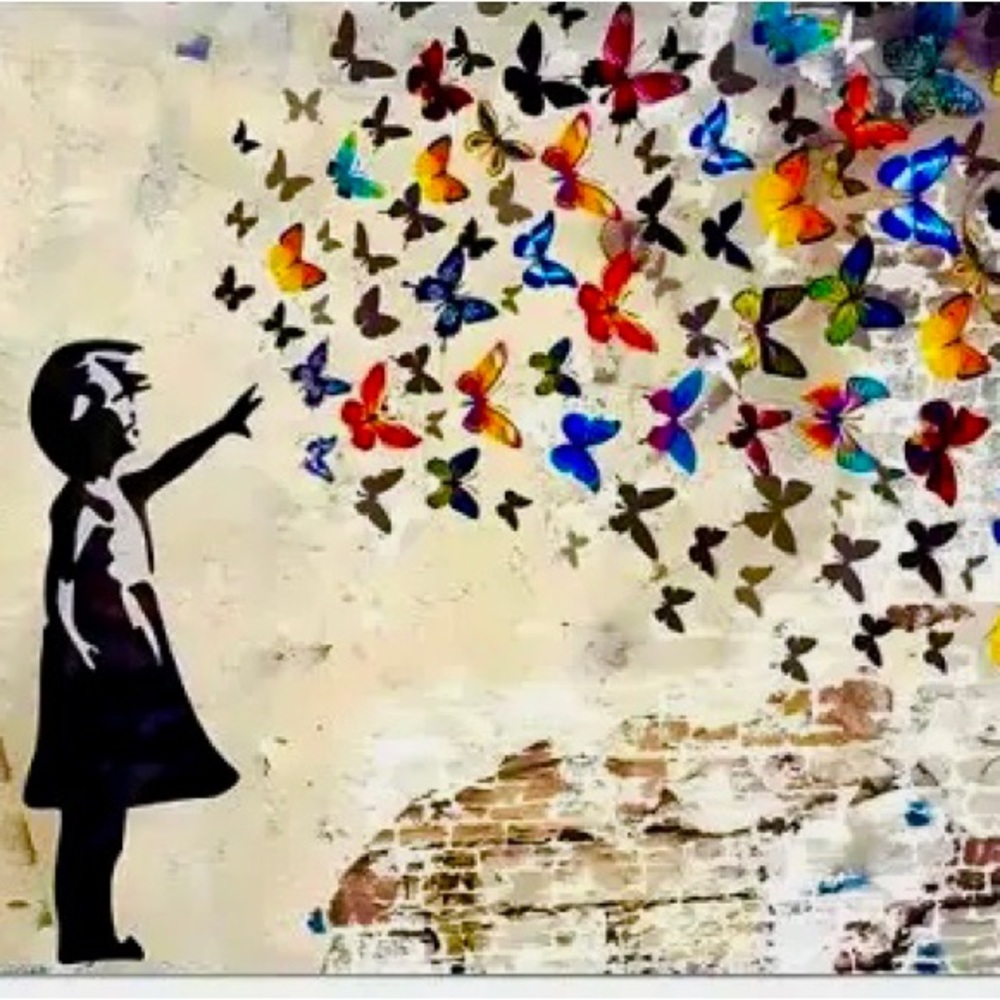 “Art should calm the disturbed & disturb the comfortable” ..Banksy